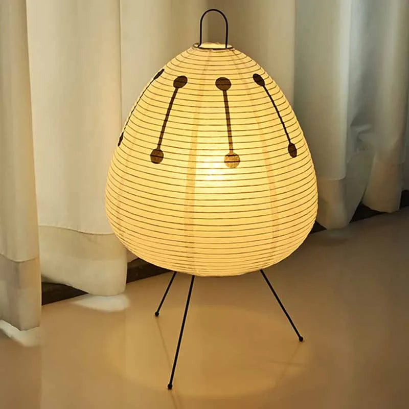 Modern Xuan Paper Table Lamp - Minimalist LED Bedside Light