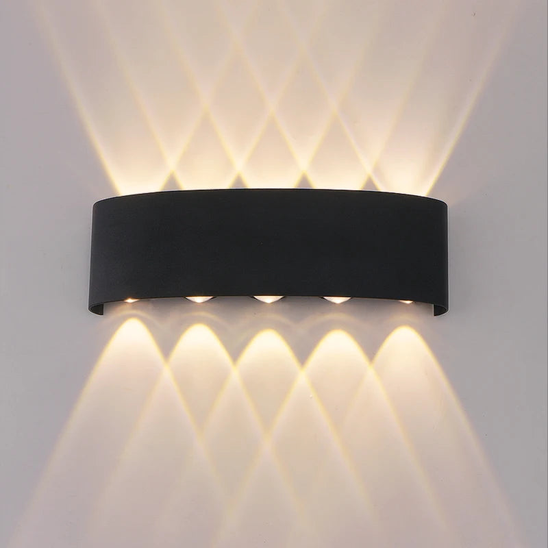 Linear Glow | Dual-Beam Indoor & Outdoor Wall Light
