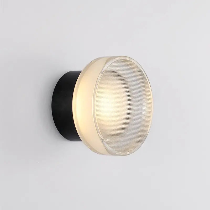 Modern Spanish Glass LED Wall Lamp - Luxury Decorative Sconce