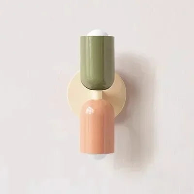 The Nordic Pop | Minimalist Matte Wall Sconce