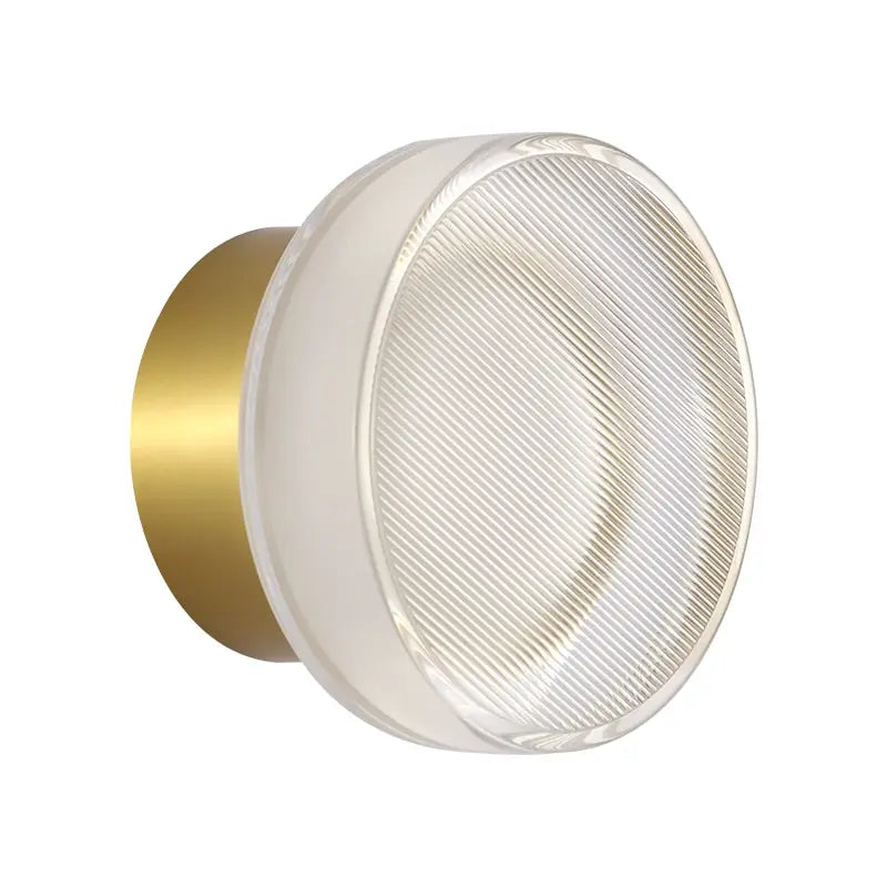 Modern Spanish Glass LED Wall Lamp - Luxury Decorative Sconce