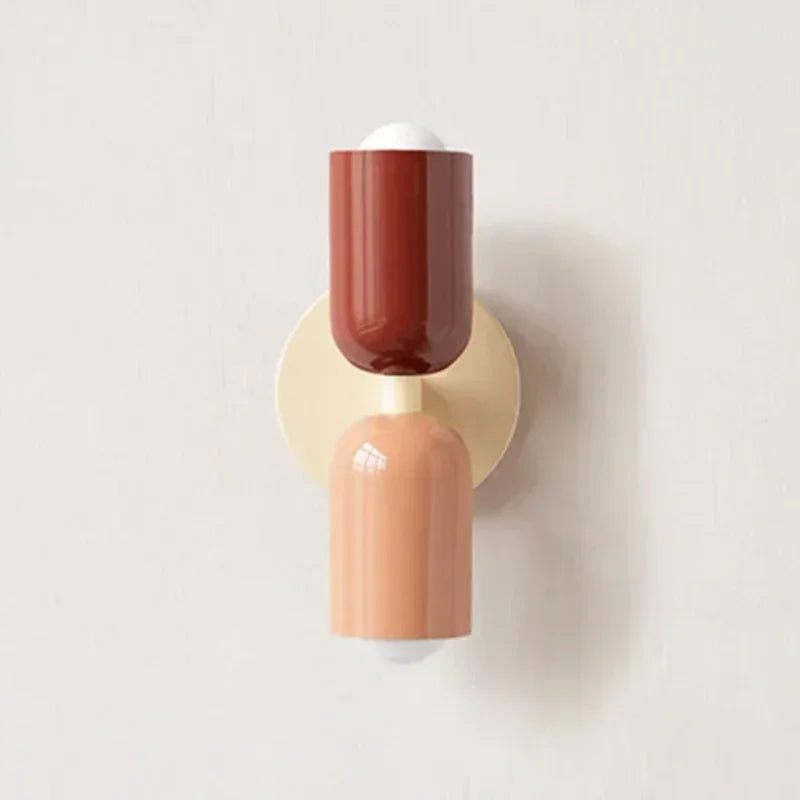 The Nordic Pop | Minimalist Matte Wall Sconce