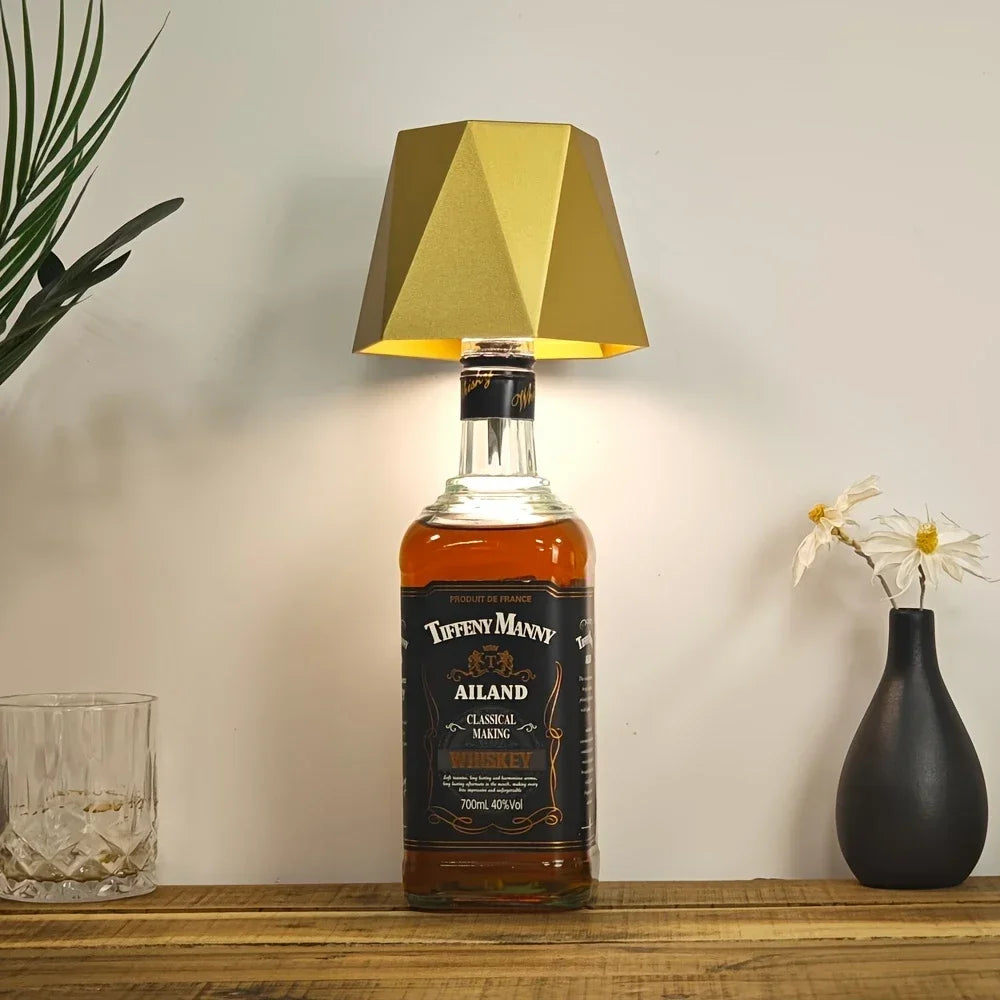 Bottle Glow | Wireless 3-Tone Touch Lamp