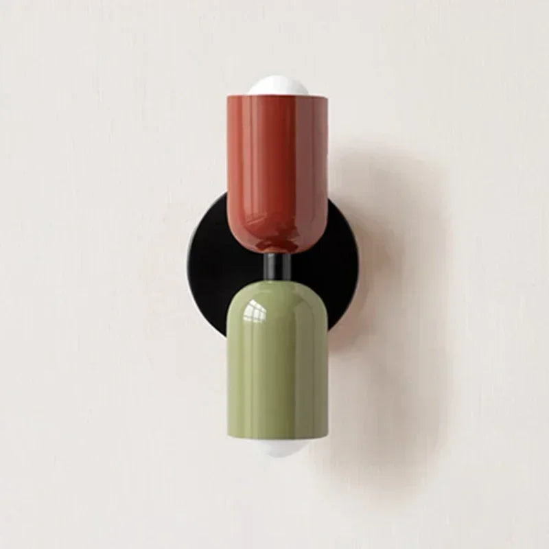 The Nordic Pop | Minimalist Matte Wall Sconce